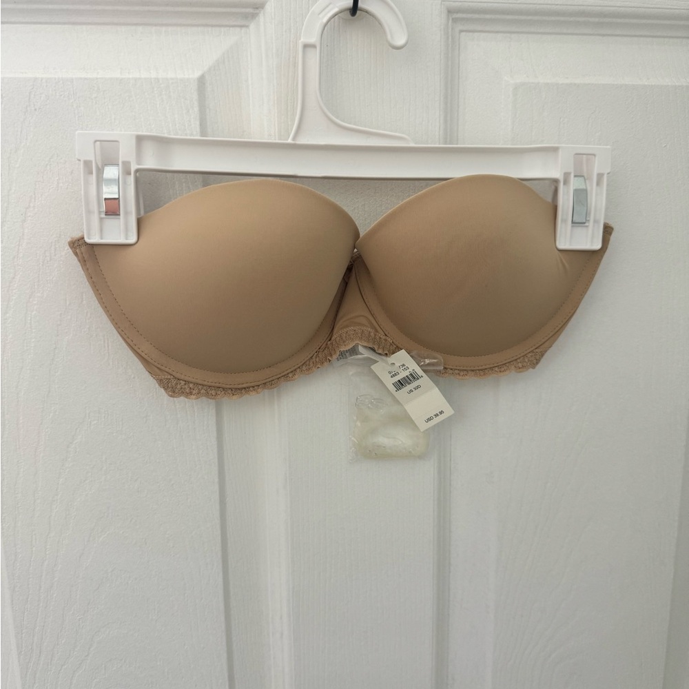 NWT Aerie Strapless Push-up Bra- 32 D w/ Clear Straps